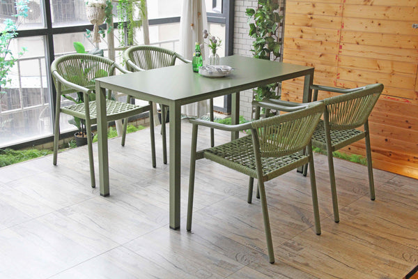 RATTAN WICKER GARDEN OUTDOOR BISTRO 4 COLOURS TABLE AND CHAIRS FURNITURE PATIO SET GREY